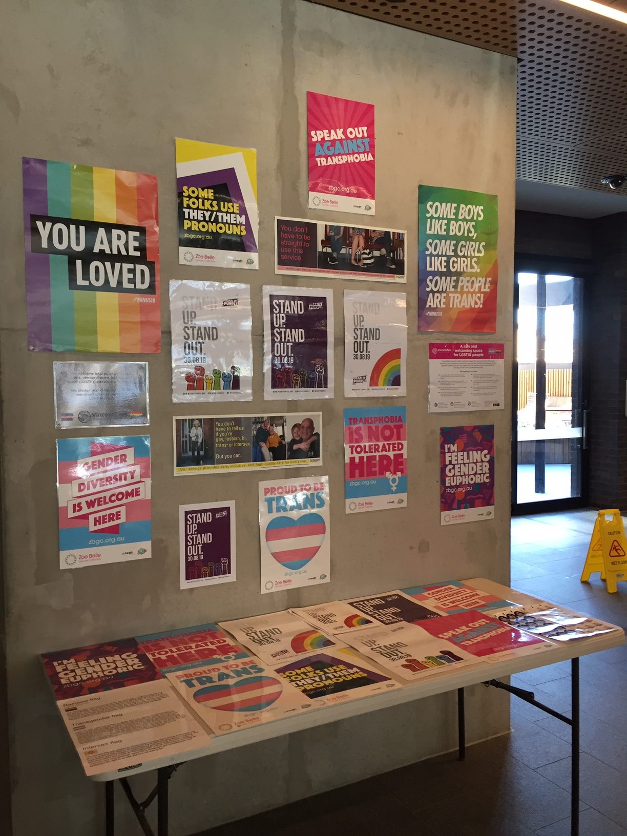 LGBTIQ posters and flyers