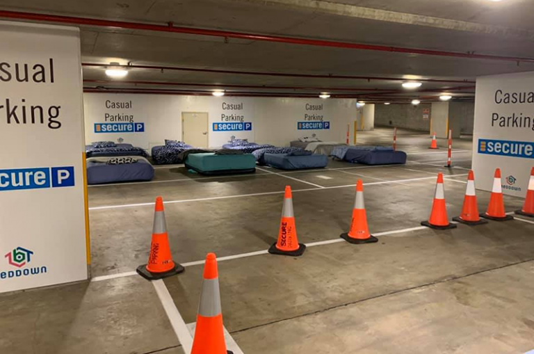 Beds in car parks don't solve Australia's rough sleeping problem