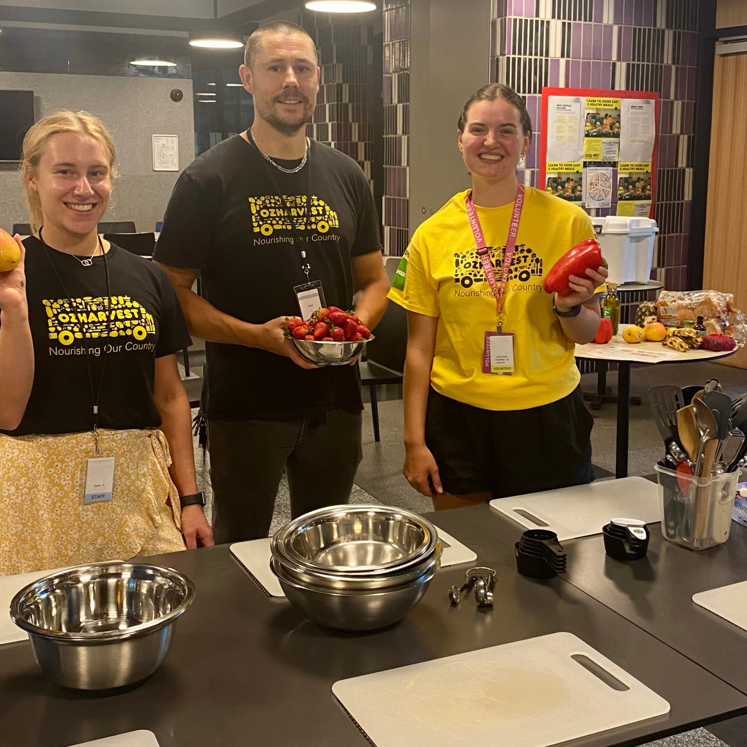 OzHarvest's NEST Program at Ozanam House | VincentCare