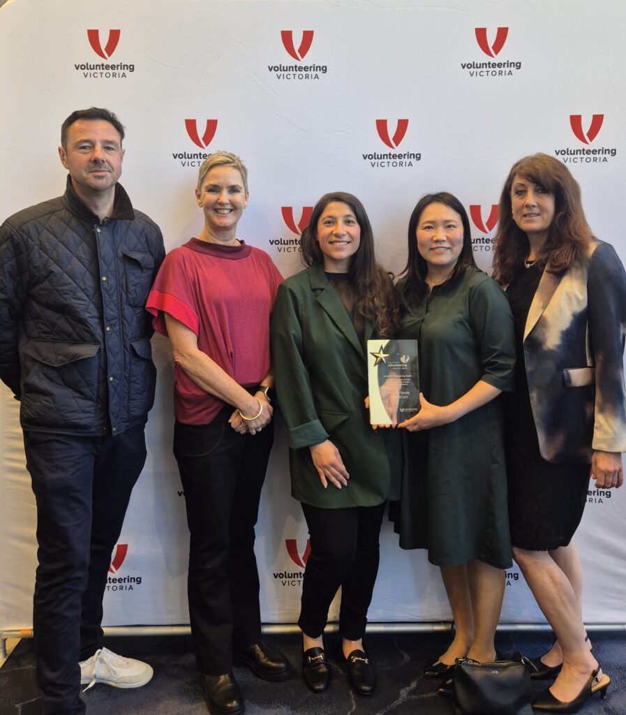Ozanam House has won the Inclusive Volunteering Award at the 2026 Victorian Volunteering Awards